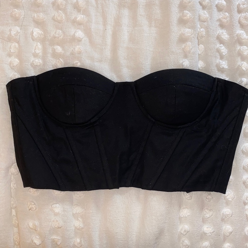 Shein Black Corset Top